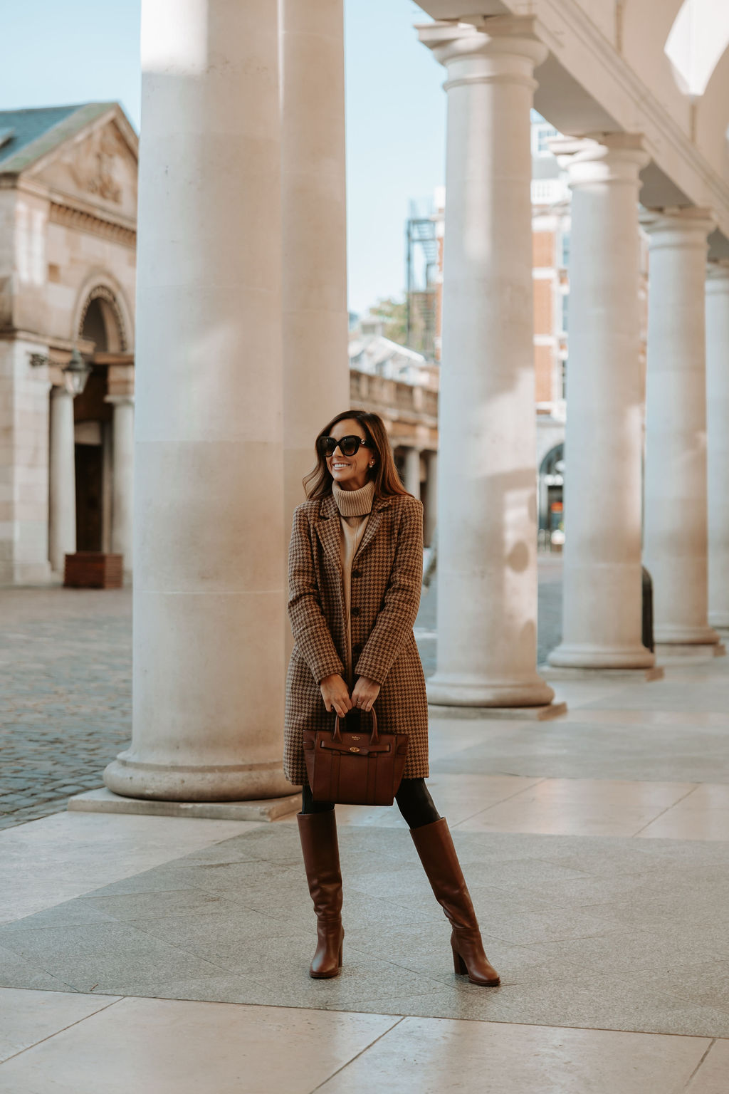 New Handbag Purchase + Faux Leather Jacket Look