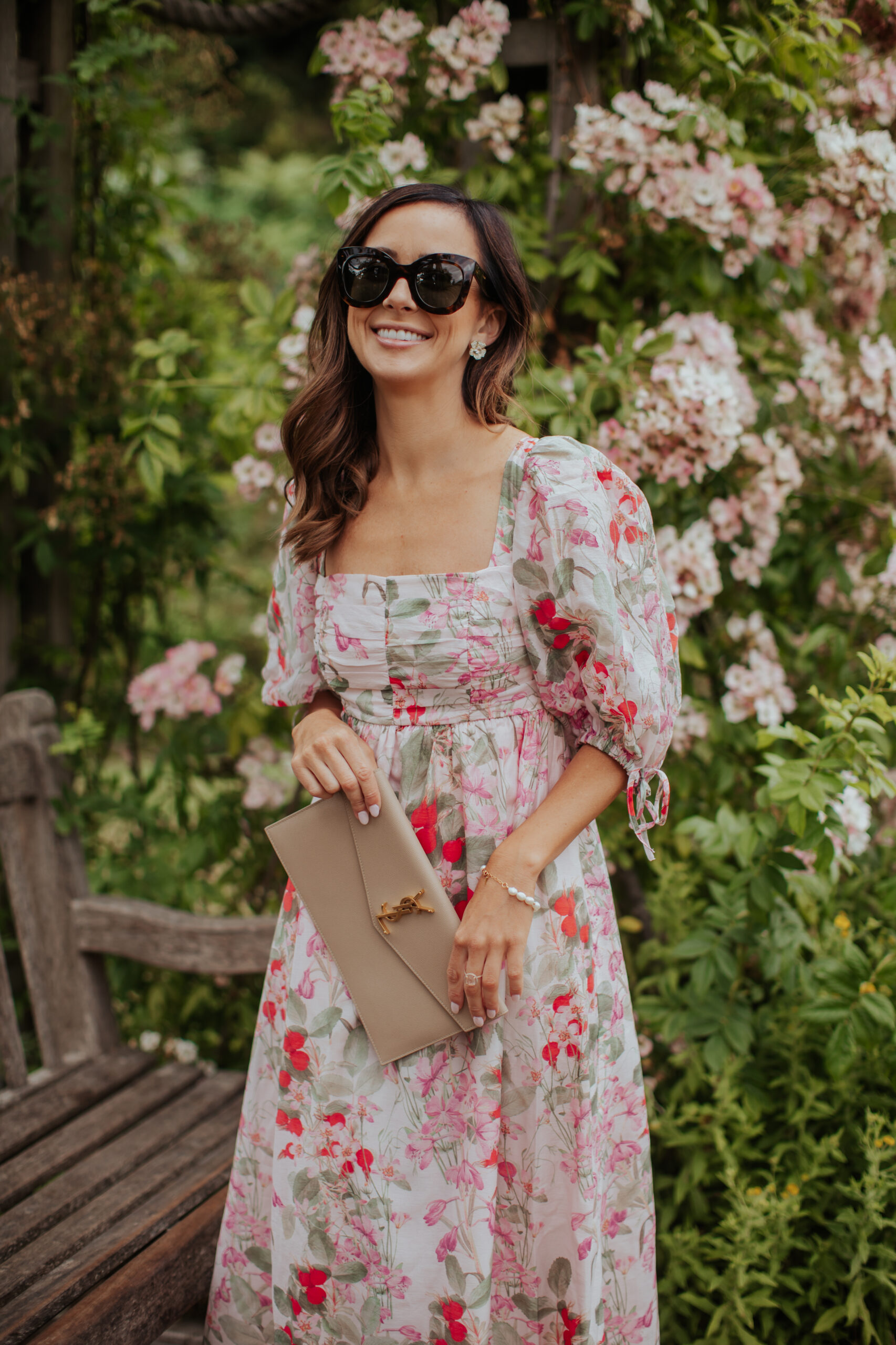 Outfit Idea: Take a Black Leather Dress Uptown With Colorful Accessories