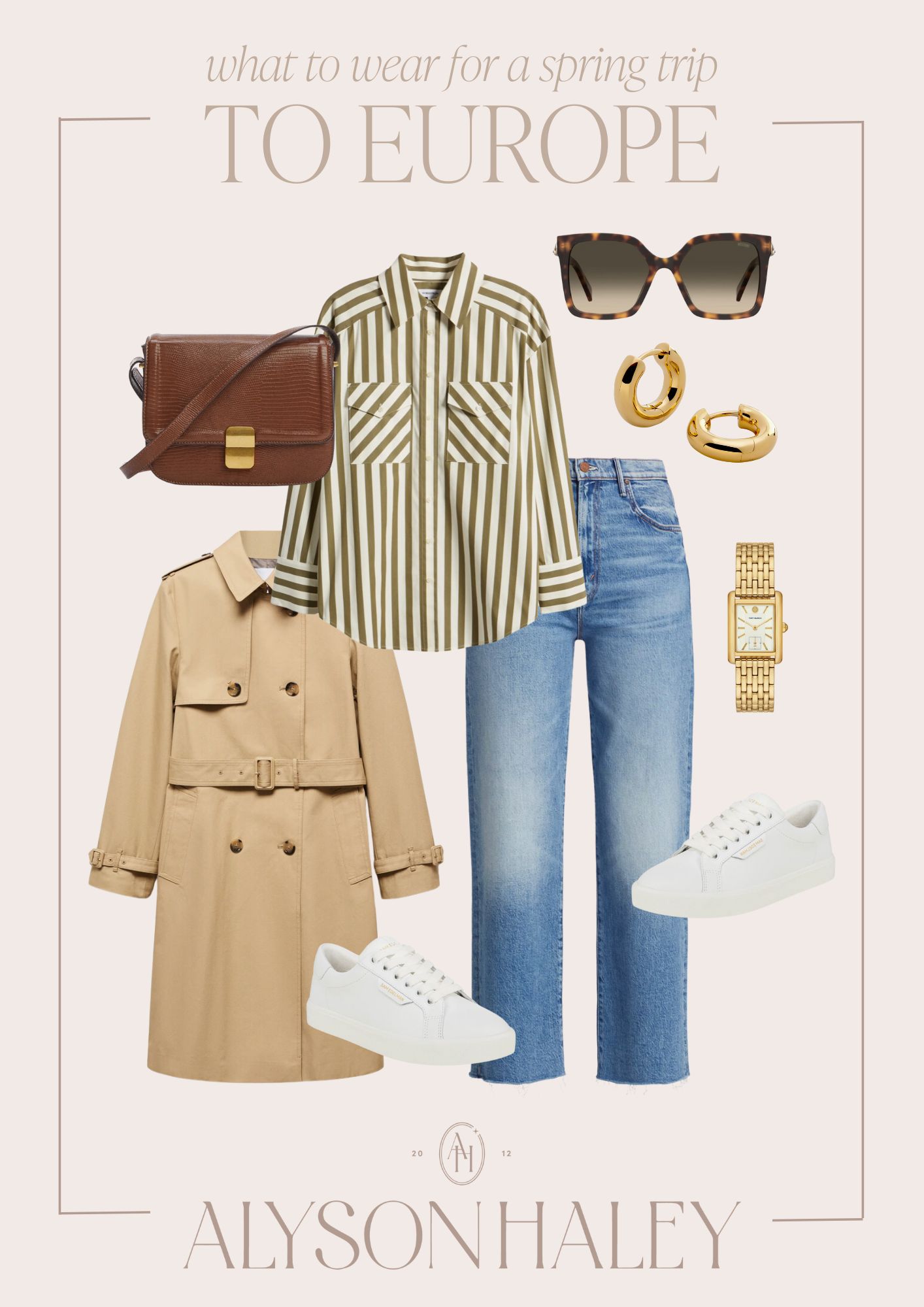 spring travel outfit