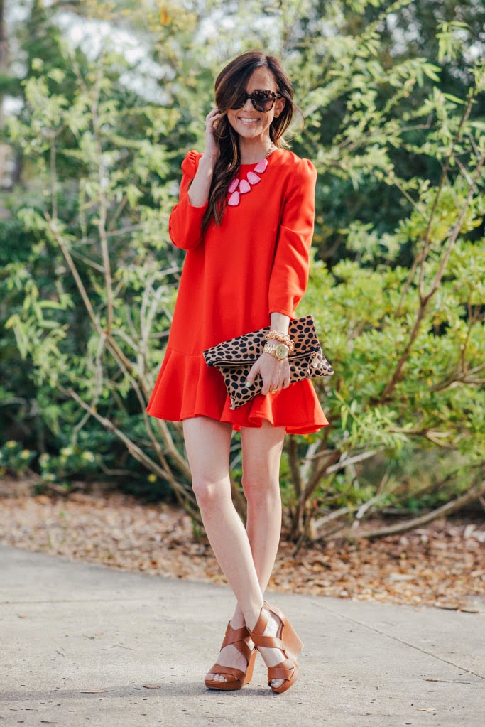 Red Ruffle Dress + Gucci Sneakers  Fashion, Spring summer fashion