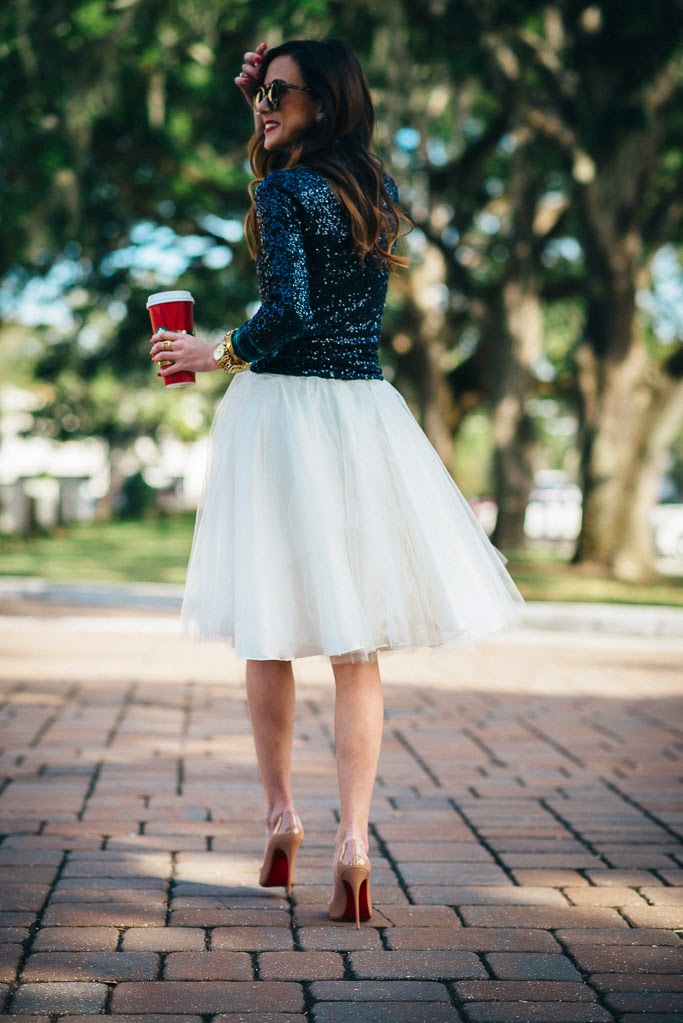 J crew white tulle clearance skirt