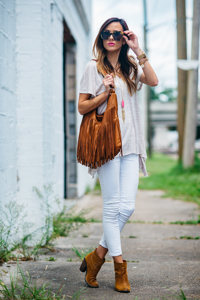 Frye cheap fringe booties